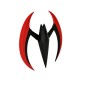 Batman Beyond - Réplique 1/1 Batarang (rouge) 20 cm Batman Beyond - Réplique 1/1 Batarang (rouge) 20 cm