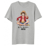 One Piece - T-Shirt Luffy Sitting 
