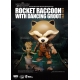 Les Gardiens de la Galaxie - Figurine Rocket Raccoon avec Dancing Groot 10 cm