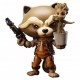 Les Gardiens de la Galaxie - Figurine Rocket Raccoon avec Dancing Groot 10 cm