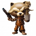 Les Gardiens de la Galaxie - Figurine Rocket Raccoon avec Dancing Groot 10 cm