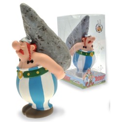 Asterix - AstÃ©rix tirelire PVC Obelix On Menhir 18 cm