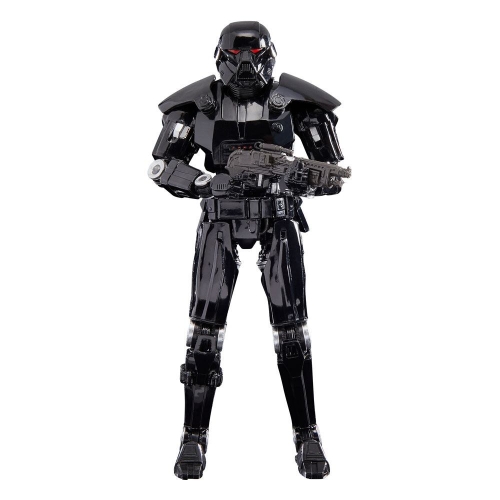 Star Wars : The Mandalorian Black Series - Figurine Deluxe 2022 Dark Trooper 15 cm