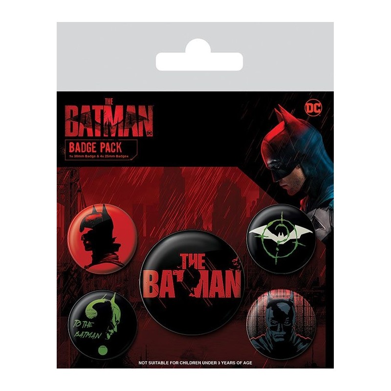 Batman - Pack 5 badges The