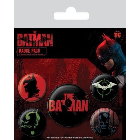 Batman - Pack 5 badges The