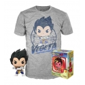 Dragon Ball Z - Set POP! & Tee figurine et T-Shirt Vegeta