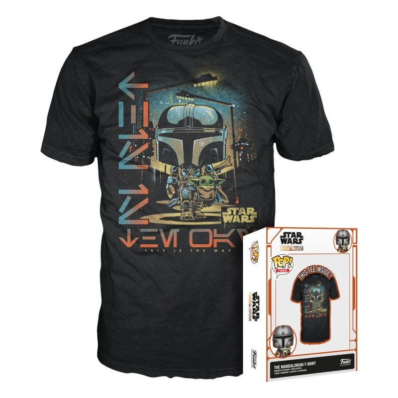 Star Wars - The Mandalorian POP! Tees T-Shirt The Mandalorian 