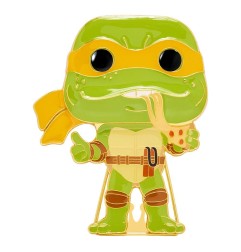 Tortues Ninja - POP! Pin pin's émaillé Michelangelo 10 cm