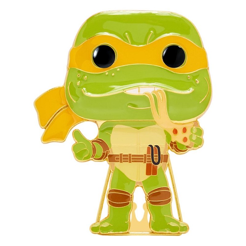 Tortues Ninja - POP! Pin pin's émaillé Michelangelo 10 cm