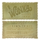Charlie et la Chocolaterie - Réplique Mini Golden Ticket