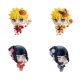 Naruto Shippuden Petit Chara Land - Pack 10 trading figures 10th Anniversary Ver. 6 cm
