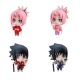 Naruto Shippuden Petit Chara Land - Pack 10 trading figures 10th Anniversary Ver. 6 cm