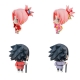 Naruto Shippuden Petit Chara Land - Pack 10 trading figures 10th Anniversary Ver. 6 cm