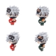 Naruto Shippuden Petit Chara Land - Pack 10 trading figures 10th Anniversary Ver. 6 cm