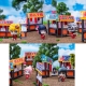Naruto Shippuden Petit Chara Land - Pack 10 trading figures 10th Anniversary Ver. 6 cm