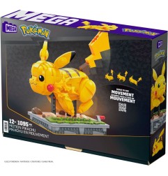 Pokémon - Jeu de construction Mega Construx Motion Pikachu