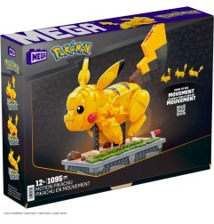Pokémon - Jeu de construction Mega Construx Motion Pikachu
