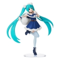 Hatsune Miku - Statuette SPM Christmas 2020 Blue 22 cm