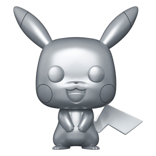 Pokémon - Figurine POP! Pikachu Silver Edition 9 cm