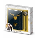 Harry Potter - Carnet de notes avec stylo set cadeau Vif d'or
