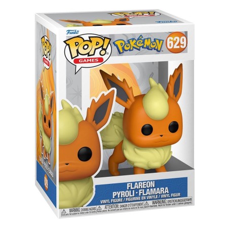 Pokémon - Figurine POP! Flareon (EMEA) 9 cm
