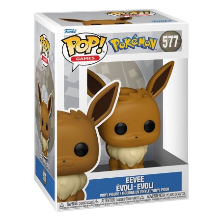 Pokémon - Pokemon POP! Games Vinyl figurine Eevee (EMEA) 9 cm