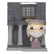 Harry Potter et la Chambre des secrets - Figurine POP! Deluxe Hogsmeade Hog's Head w/Dumbledore 9 cm