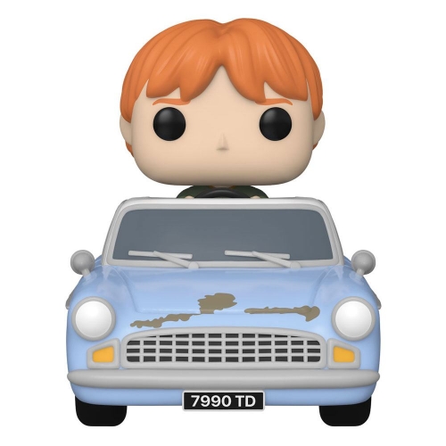 Harry Potter et la Chambre des secrets - Figurine POP! Anniversary Ron w/Car 15 cm