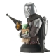 Star Wars : The Mandalorian - Buste 1/6 The Mandalorian with Grogu 15 cm