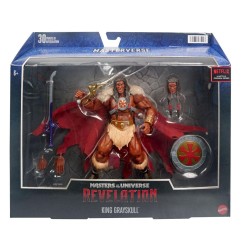 Maîtres de l'Univers, Les - Masters of the Universe: Revelation Masterverse figurine Deluxe 2022 King Grayskull 18 cm