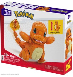 Pokémon - Jeu de construction Mega Construx Salamèche Géant 25 cm