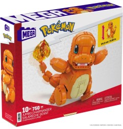 Pokémon - Jeu de construction Mega Construx Salamèche Géant 25 cm