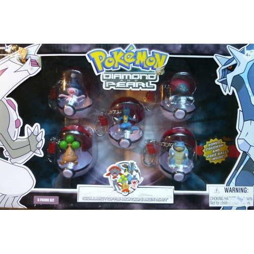 Pokemon Diamond and Pearl - Pack 5 porte-clés PVC - Figurine-Discount