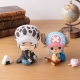 One Piece - Statuettes Look Up Trafalgar Law & Tony Tony Chopper LTD Ver. 11 cm