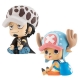 One Piece - Statuettes Look Up Trafalgar Law & Tony Tony Chopper LTD Ver. 11 cm