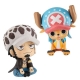 One Piece - Statuettes Look Up Trafalgar Law & Tony Tony Chopper LTD Ver. 11 cm