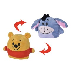 Disney - : Winnie l'ourson peluche réversible Winnie/I-Aah 8 cm