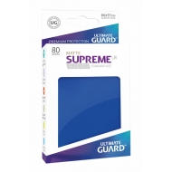 Ultimate Guard - 80 pochettes Supreme UX Sleeves taille standard Bleu Mat