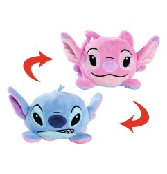 Lilo & Stitch - Peluche réversible Angel/Stitch 8 cm