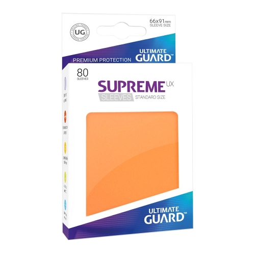 Ultimate Guard - 80 pochettes Supreme UX Sleeves taille standard Orange