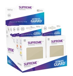 Ultimate Guard - 80 pochettes Supreme UX Sleeves taille standard Sable