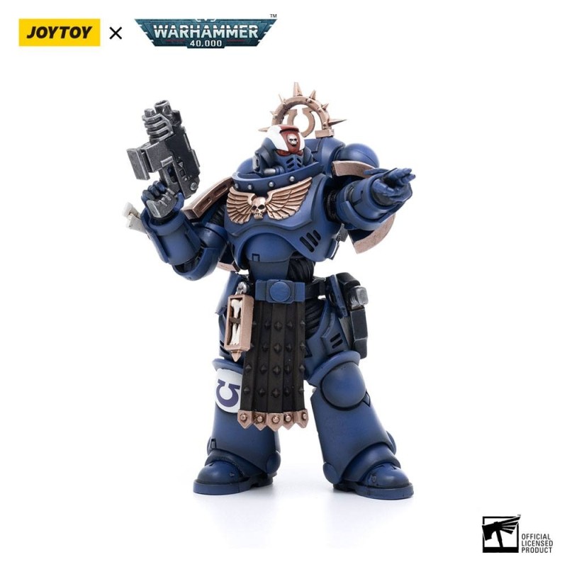 Warhammer 40k - Figurine 1/18 Ultramarines Primaris Lieutenant Amulius 12 cm