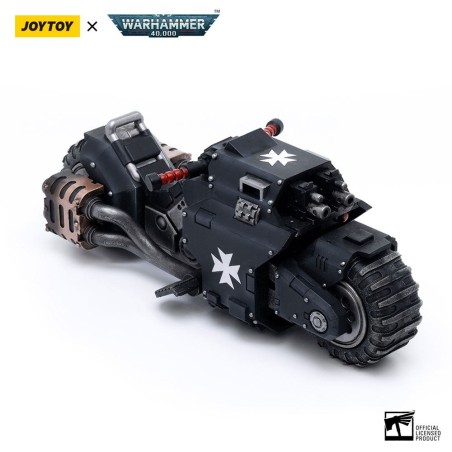 Warhammer - 40k véhicule 1/18 Black Templars Outrider Bike 22 cm