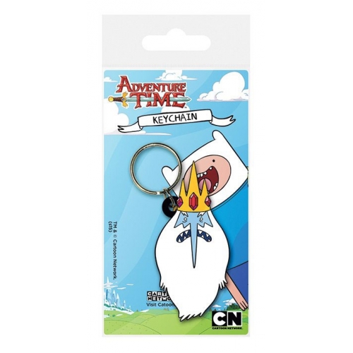 Adventure Time - Porte-clés caoutchouc Ice King 6 cm