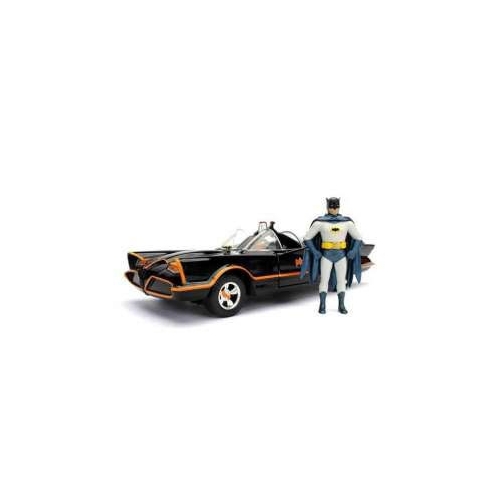 Batman 1966 - Batmobile mé©tal avec figurine 1/24