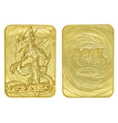 Yu-Gi-Oh ! - Réplique Card Stardust Dragon (plaqué or)