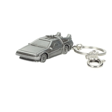 Retour vers le futur - Retour vers le Futur porte-clÃ©s mÃ©tal DeLorean 7 cm