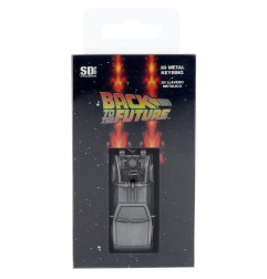 Retour vers le futur - Retour vers le Futur porte-clÃ©s mÃ©tal DeLorean 7 cm