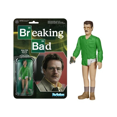 Breaking Bad - Figurine ReAction Walter White en slip 10cm