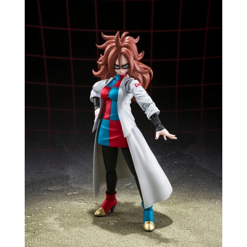 Dragon Ball FighterZ - Figurine S.H. Figuarts Android 21 (Lab Coat) 15 cm